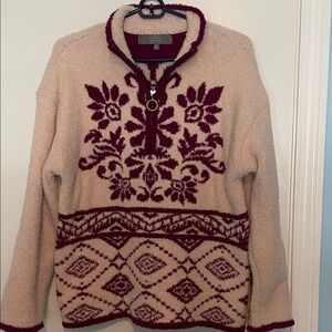 Cozy, Fleece Sweater